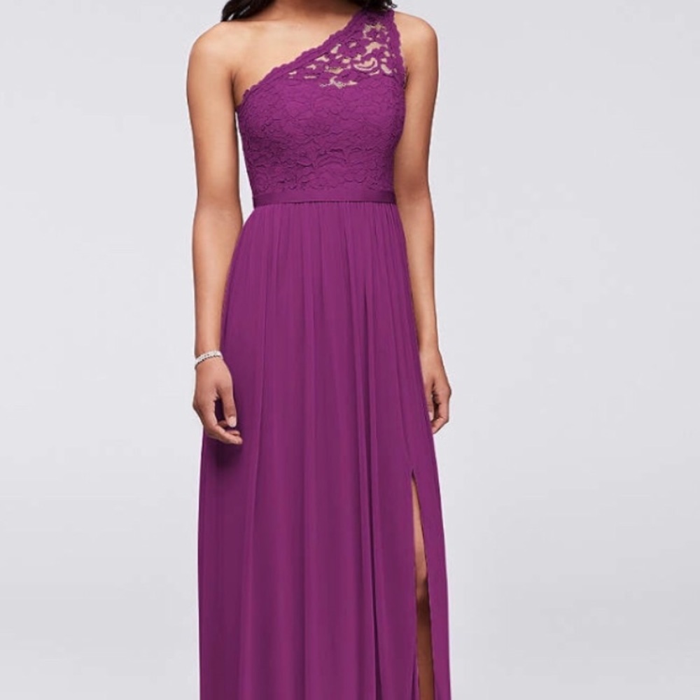 David’s bridal lace dress Size 8